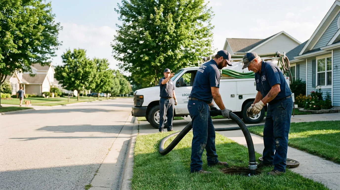 Emergency Septic Service in Southside, WV